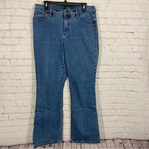 Lauren Ralph Lauren Womens Jeans sz 10 Blue Denim Stretch Classic Bootcut